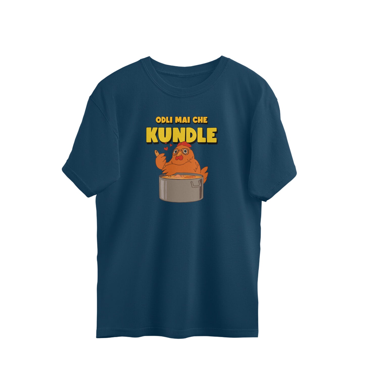 Odli Mai Che Kundle - Oversized-tshirt