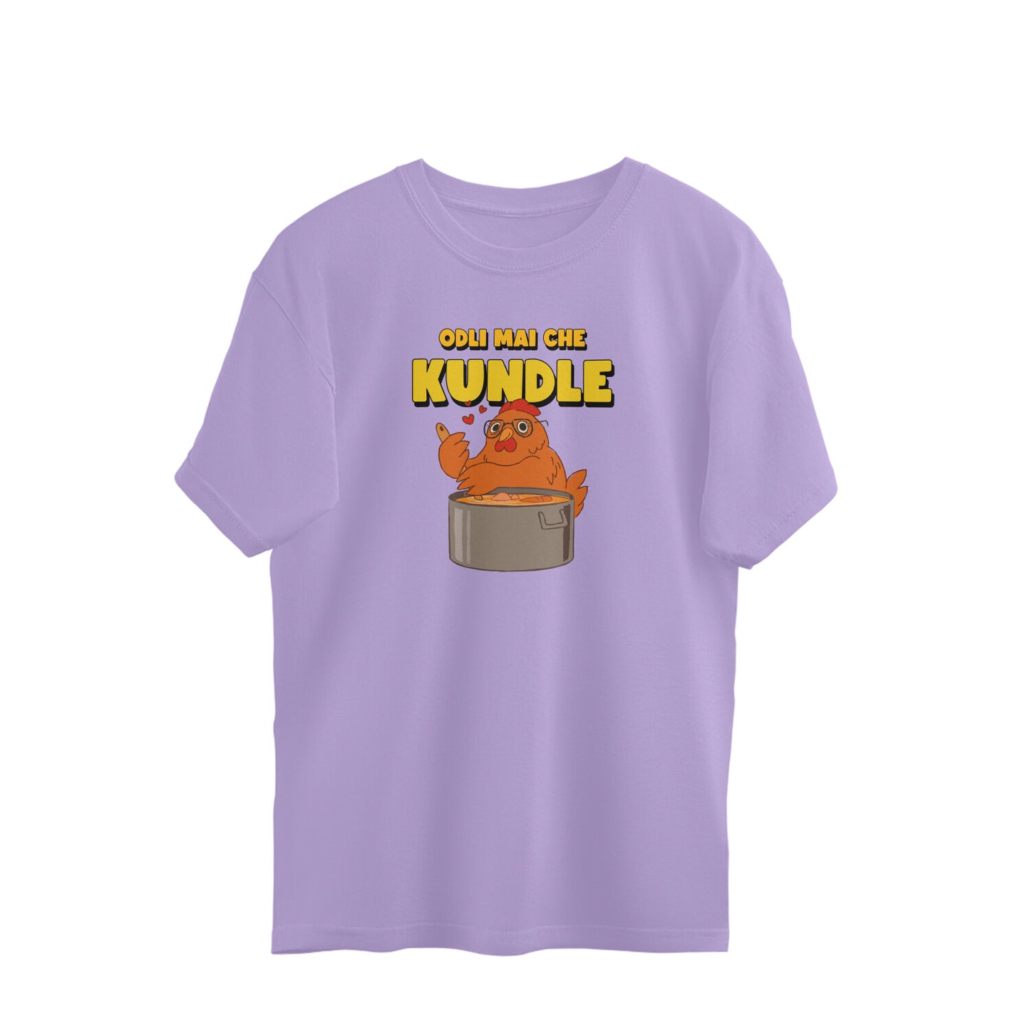 Odli Mai Che Kundle - Oversized-tshirt