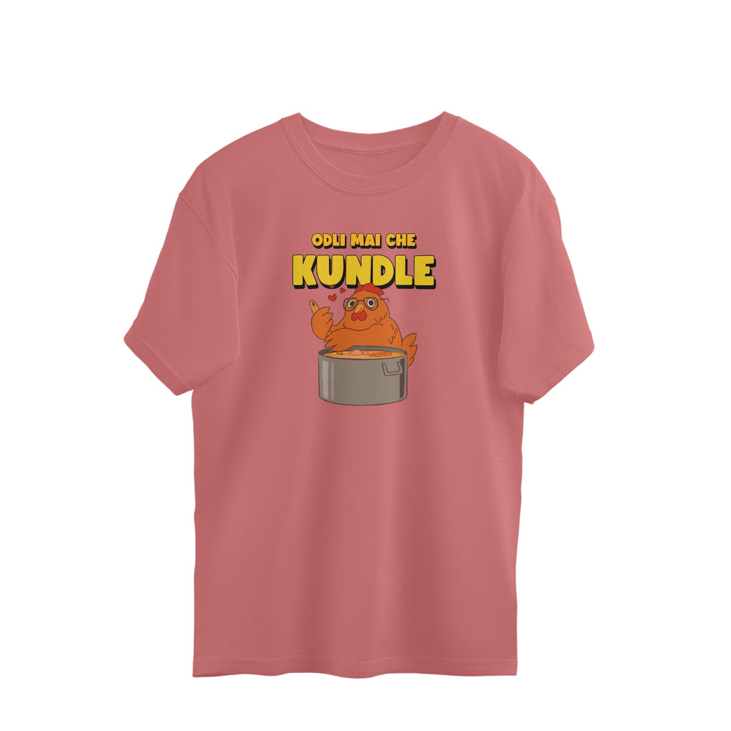 Odli Mai Che Kundle - Oversized-tshirt