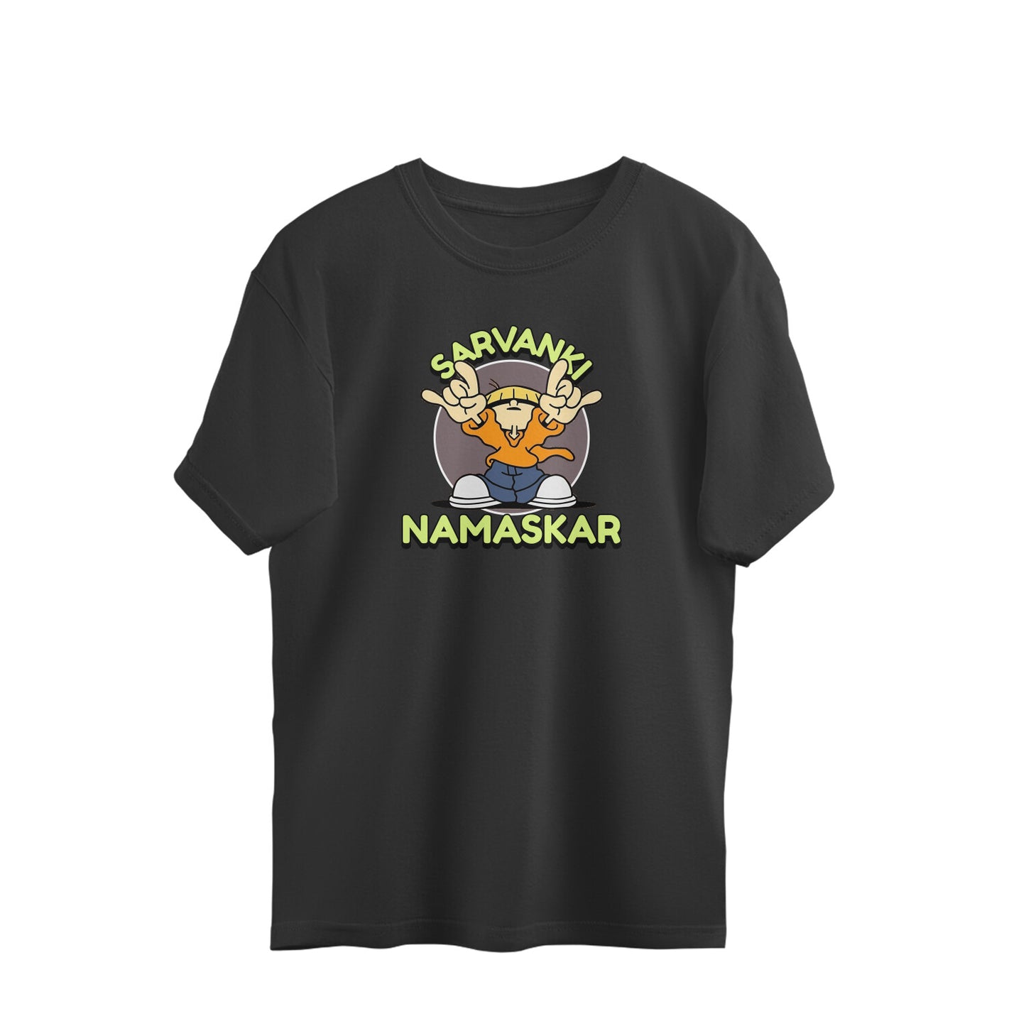 Sarvanki Namaskar - Oversized-tshirt