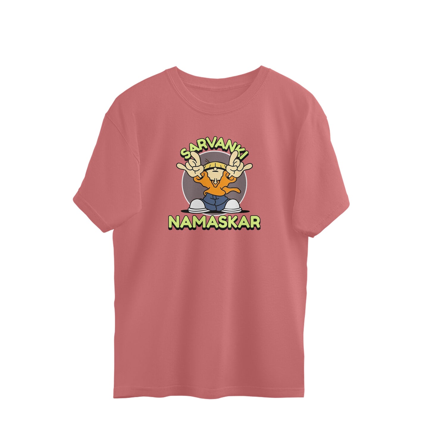 Sarvanki Namaskar - Oversized-tshirt