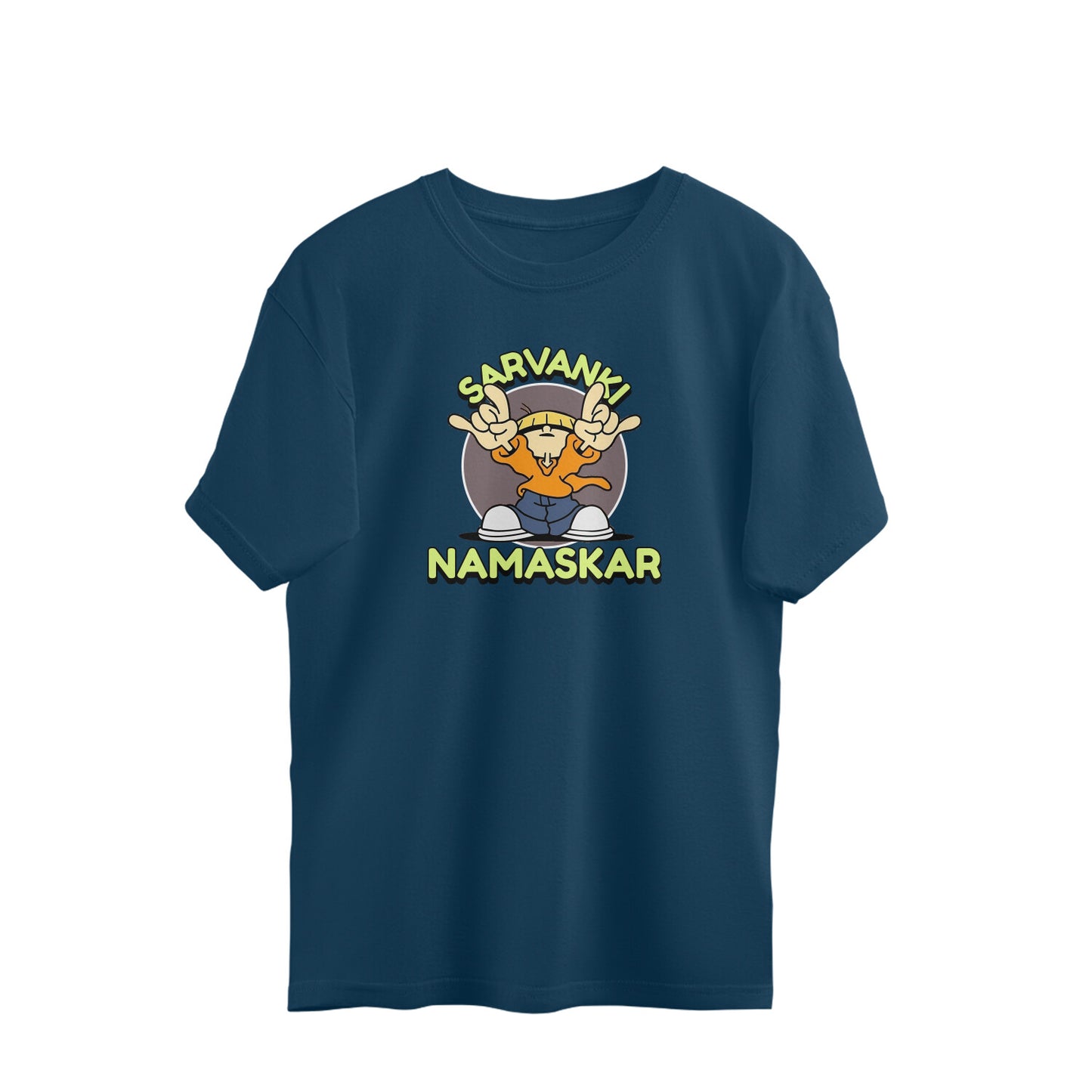 Sarvanki Namaskar - Oversized-tshirt