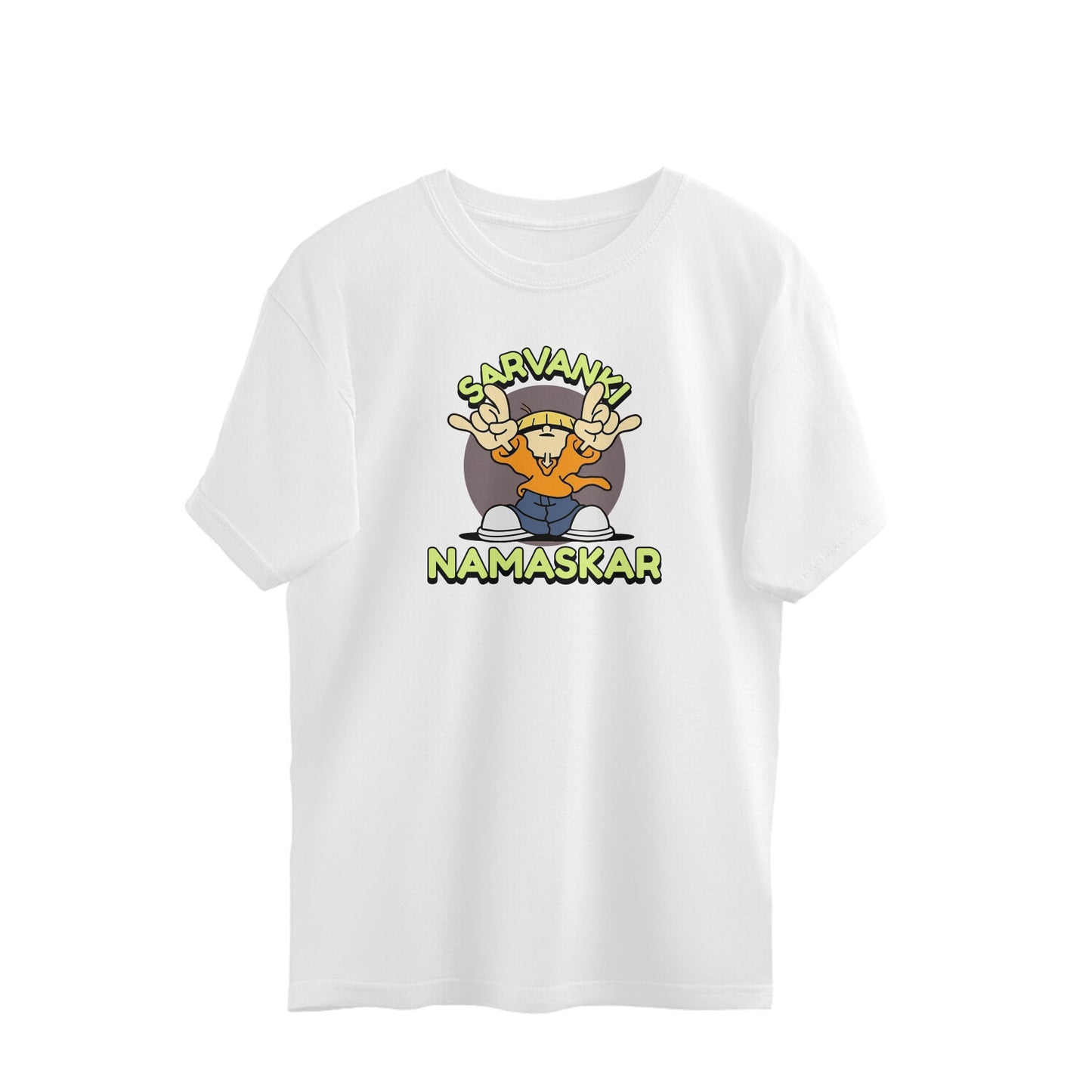 Sarvanki Namaskar - Oversized-tshirt