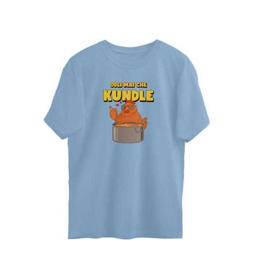 Odli Mai Che Kundle - Oversized-tshirt
