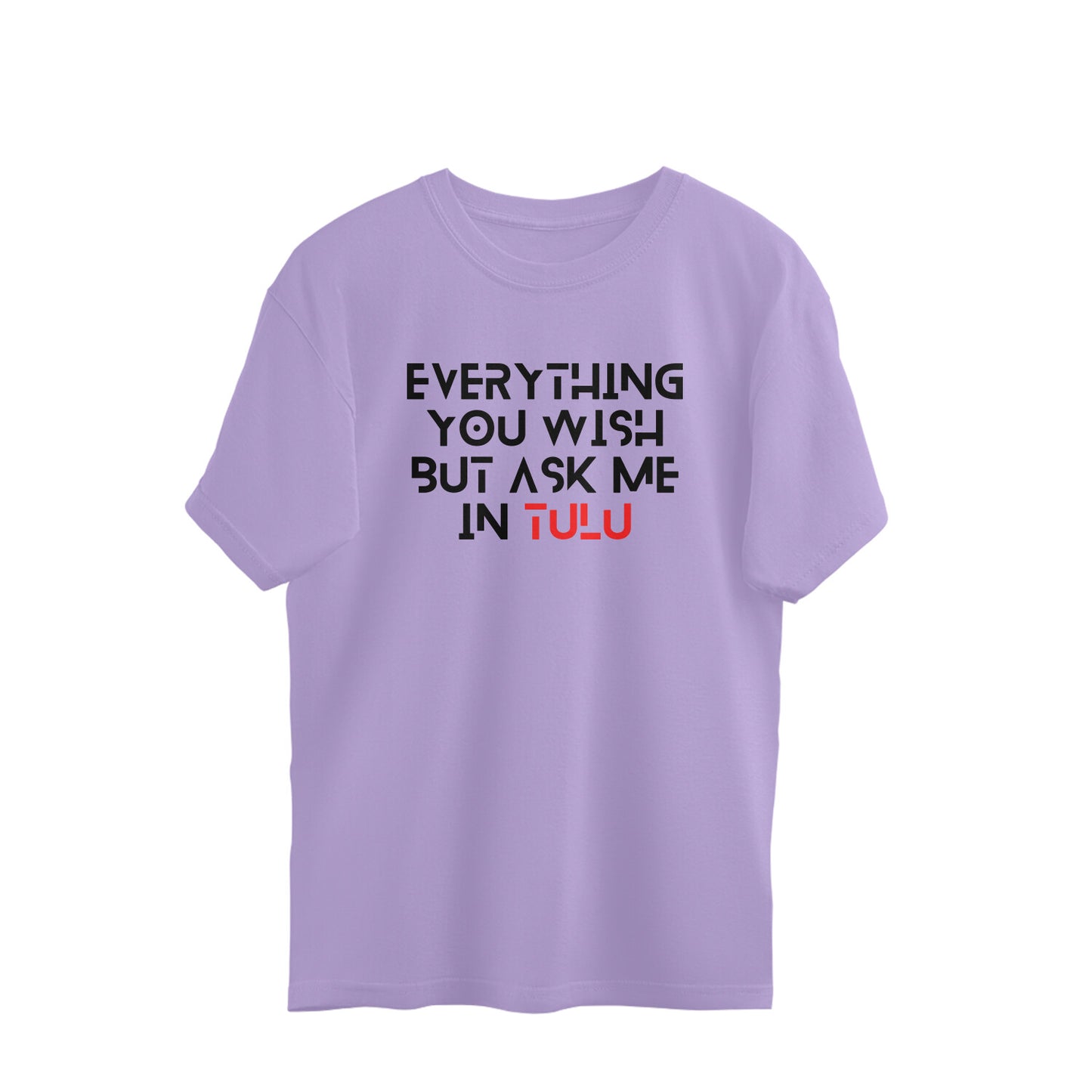 Ask me in Tulu - Oversized-tshirt
